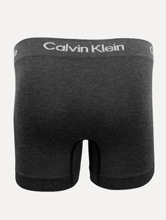 Cuecas Calvin Klein Trunk Seamless Viscose Logo Mescla Chumbo e Cinza Claro Pack 2UN