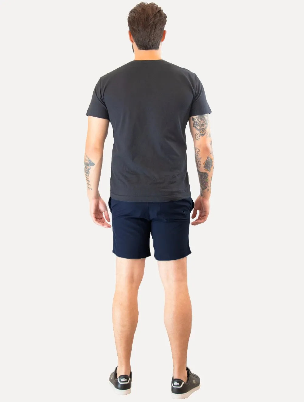 Short Original Penguin Masculino D'Água Logo Patch Azul Marinho