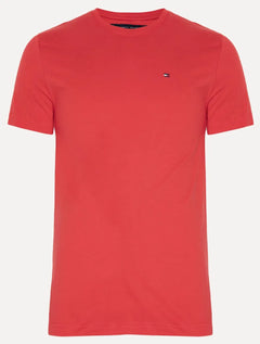 Camiseta Tommy Hilfiger Masculina Essential Cotton Vermelho Escarlate