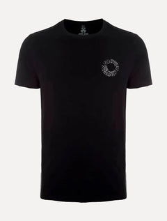 Camiseta John John Masculina Relaxed Puffed Logo Preta
