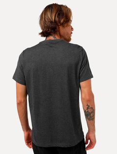 Camiseta Aeropostale Embroidered Light Logo NYC A87 Chumbo Mescla