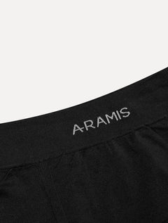 Cuecas Aramis Boxer Sem Costuras Preta/ Branca Pack 3UN