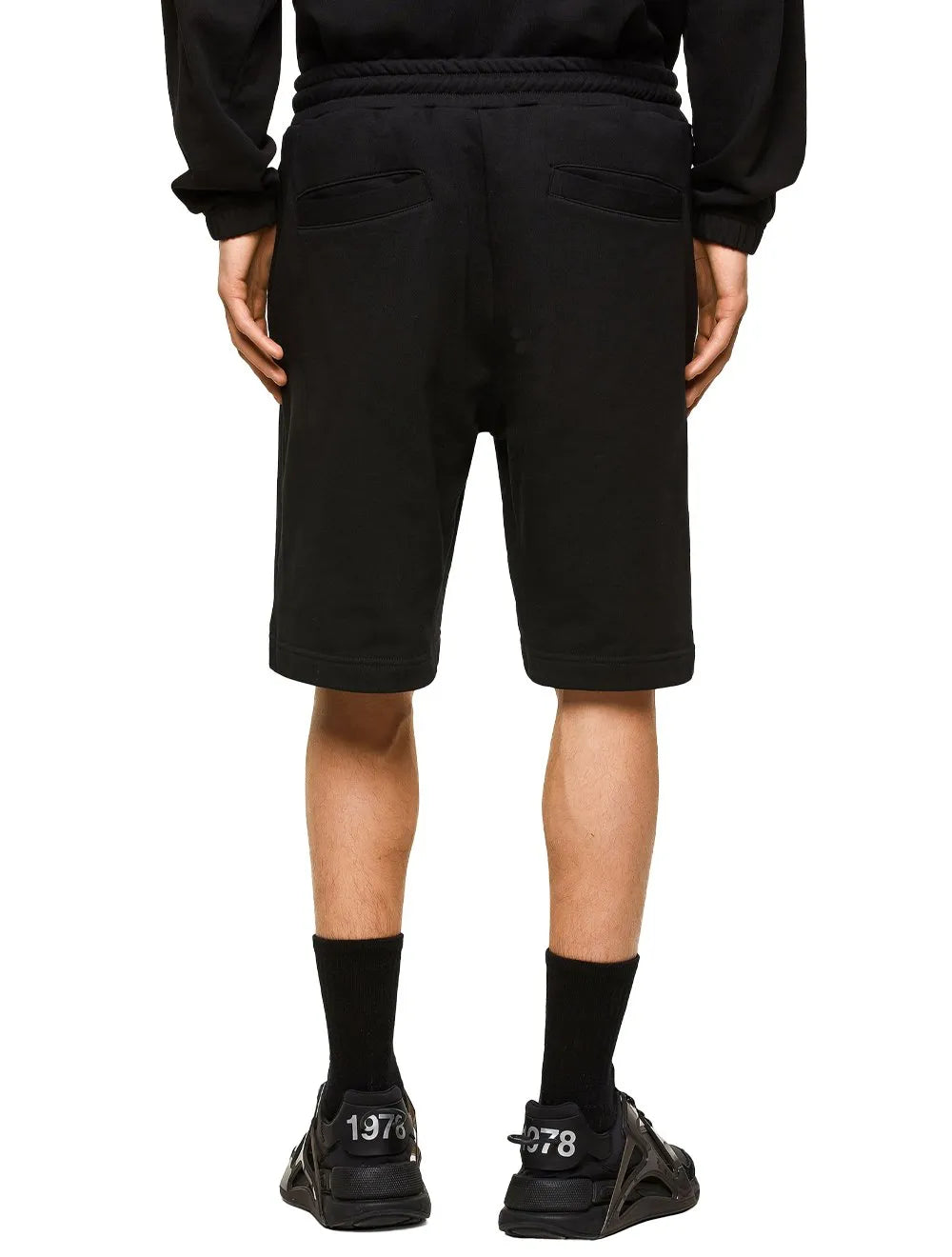 Bermuda Diesel Moletom Masculina P-Crown Logo Preta