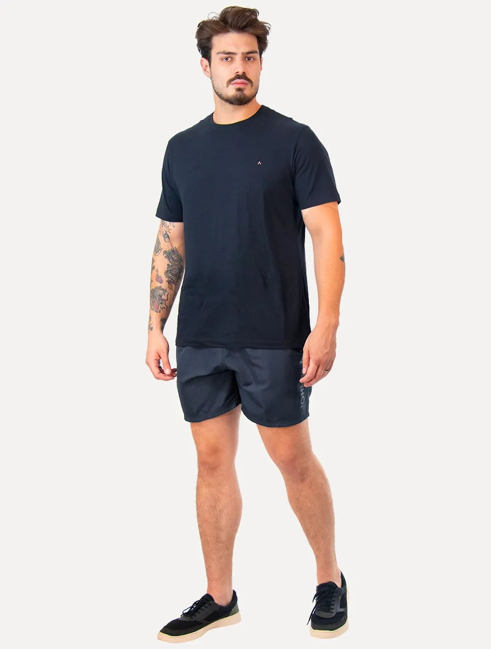 Short John John Masculino Trancoso Fiji Azul Marinho