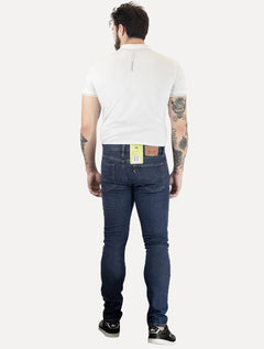Calça Levis Jeans Masculina 510 Skinny Dark Wash Azul Escuro