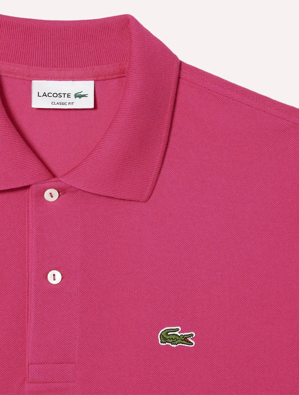 Polo Lacoste Masculina L.12.12 Rosa Pink