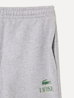 Kit Bermudas Masculina Calvin Klein Jeans e Lacoste | Moletom Preta/Cinza Mescla
