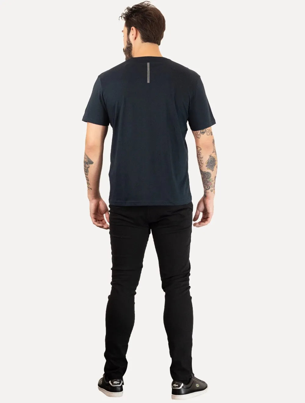 Camiseta Calvin Klein Jeans Masculina Light Square Azul Marinho