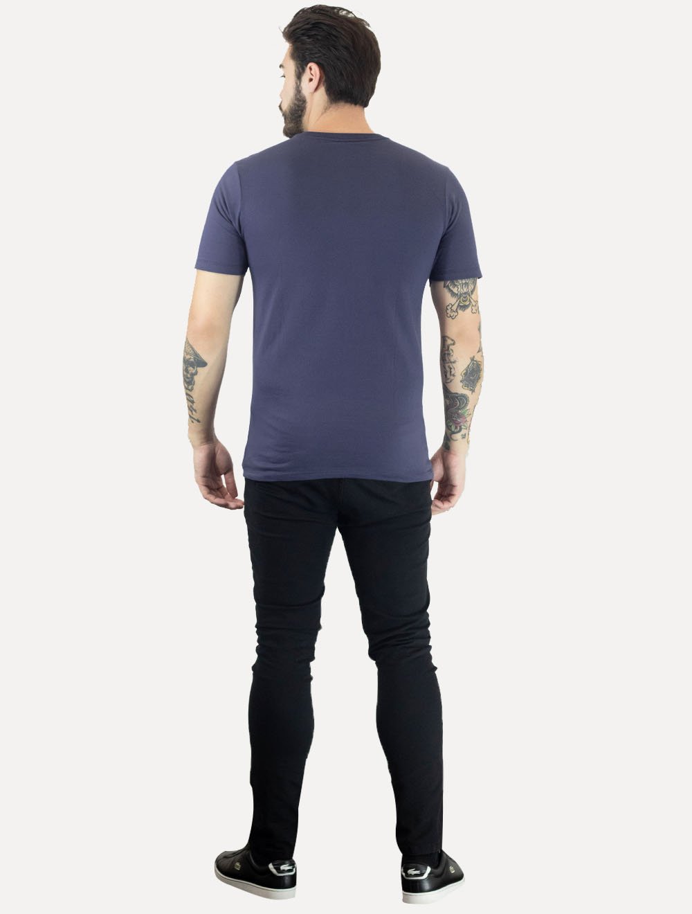 Camiseta John John Masculina JJ Basic Logo Rusty Azul Médio