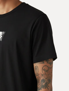 Camiseta Levis Masculina Logo Pequeno Batwing Classic Preta