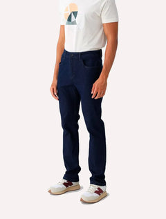 Calça Aramis Jeans Masculina Slim Índigo Blue Azul Escuro