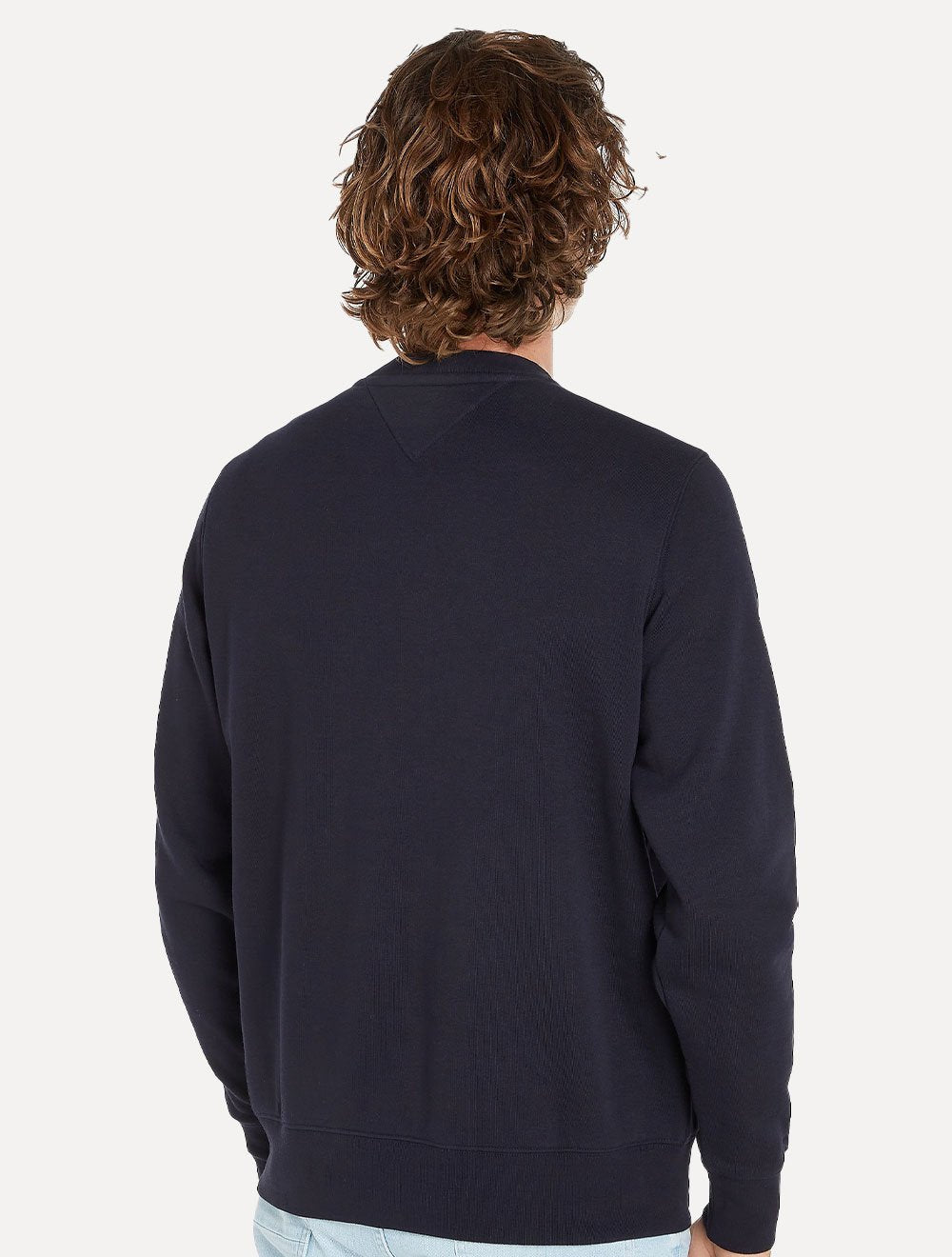 Moletom Tommy Hilfiger Masculino Crewneck '85 Silk Azul Marinho