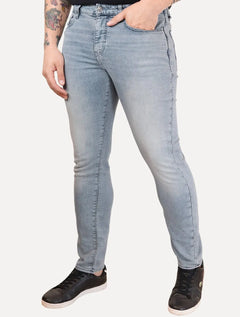 Calça Jeans Armani Exchange Masculina J14 Slim Fit Azul Claro