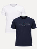 Kit Camisetas Aramis/Tommy Hilfiger | Branca/Azul Marinho