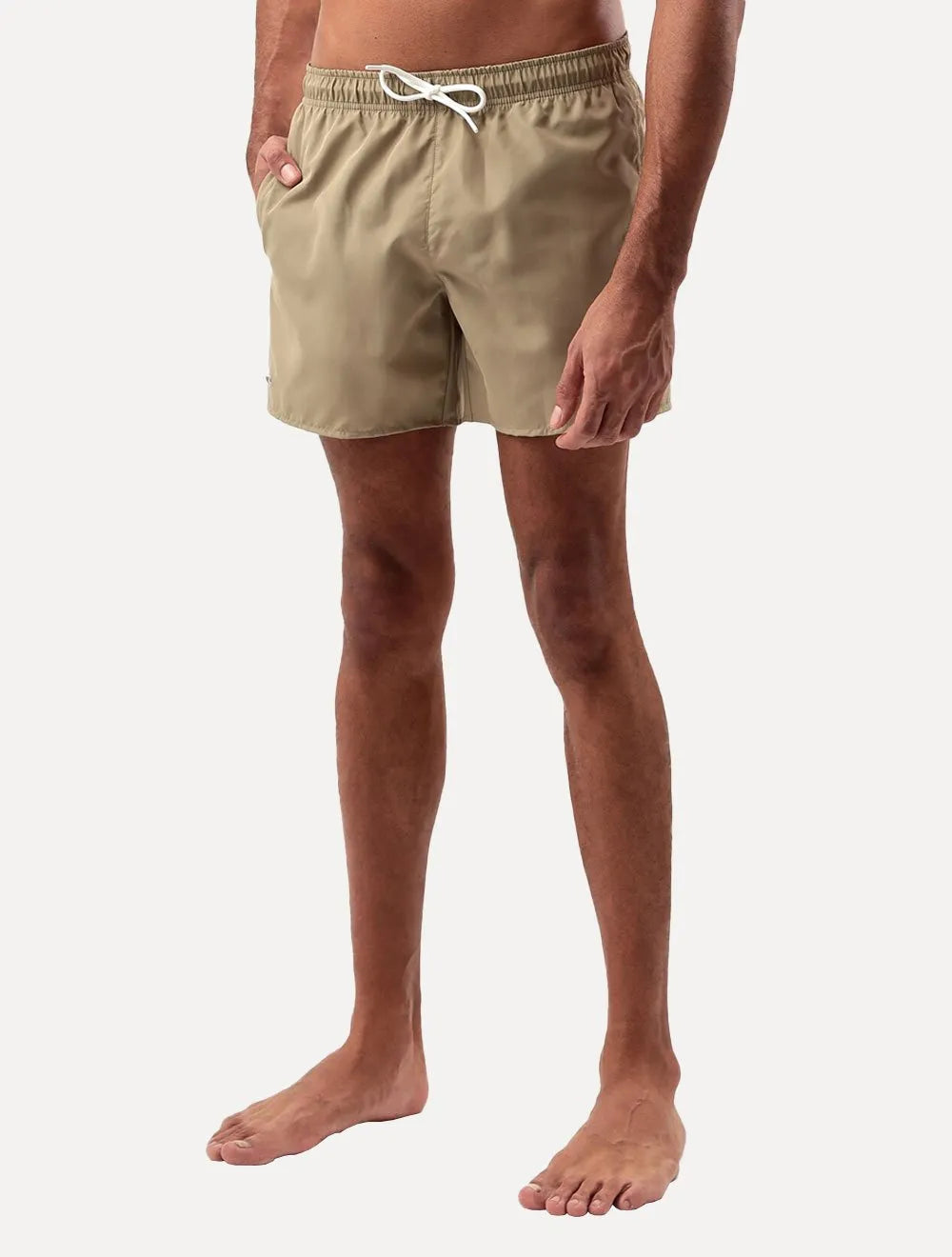 Short Lacoste Masculino Beachwear Classico Cáqui