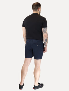Short Foxton Masculino Linho Pier Casual Azul Marinho