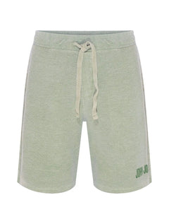 Bermuda John John Moletom Masculina Stone Menta Verde Claro