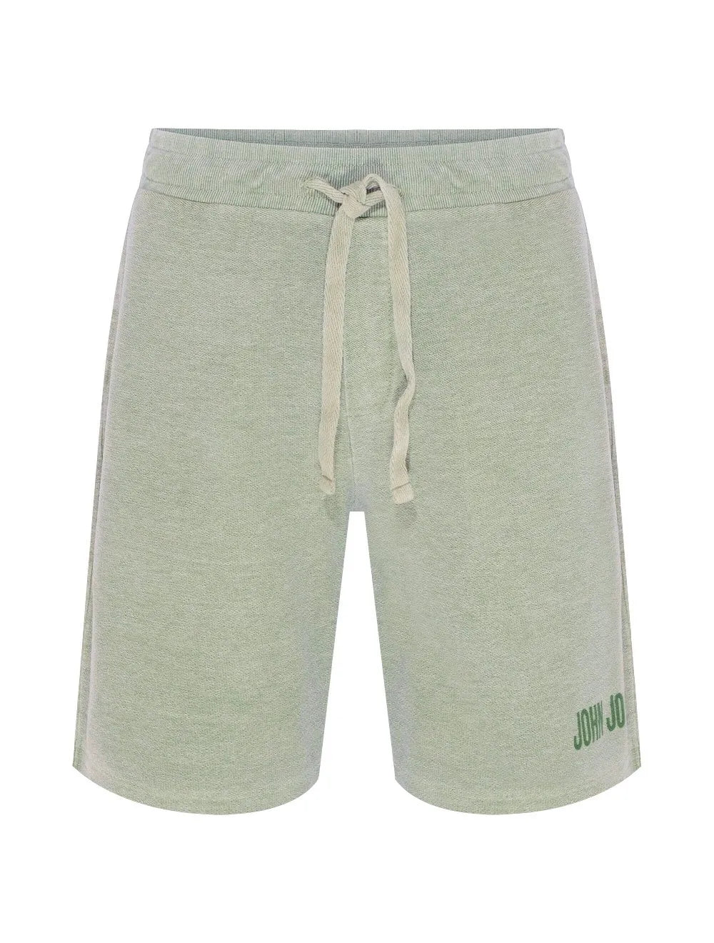 Bermuda John John Moletom Masculina Stone Menta Verde Claro