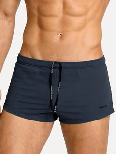 Sunga King & Joe Masculina Boxer Azul Marinho