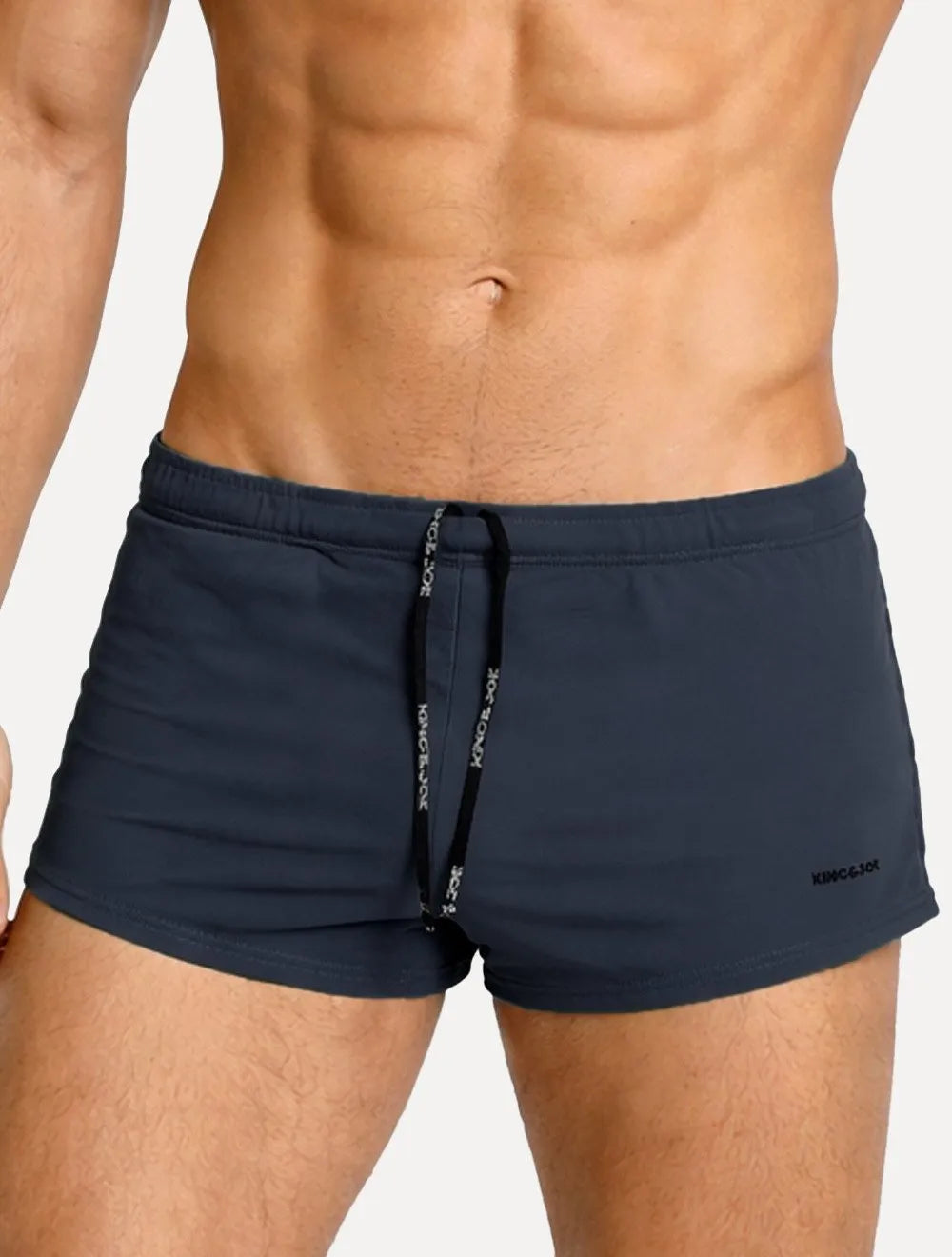 Sunga King & Joe Masculina Boxer Azul Marinho