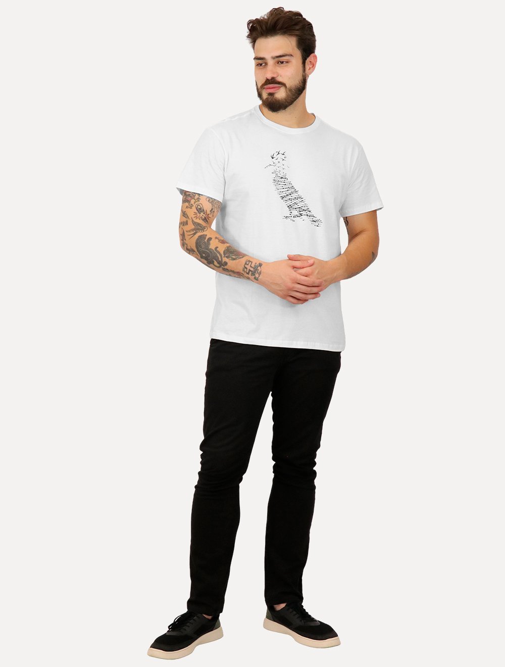Camiseta Reserva Masculina Pica-Pau Livre Pra Ser Branca
