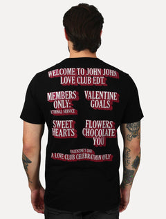 Camiseta John John Masculina Regular Fit Love Edt Preto