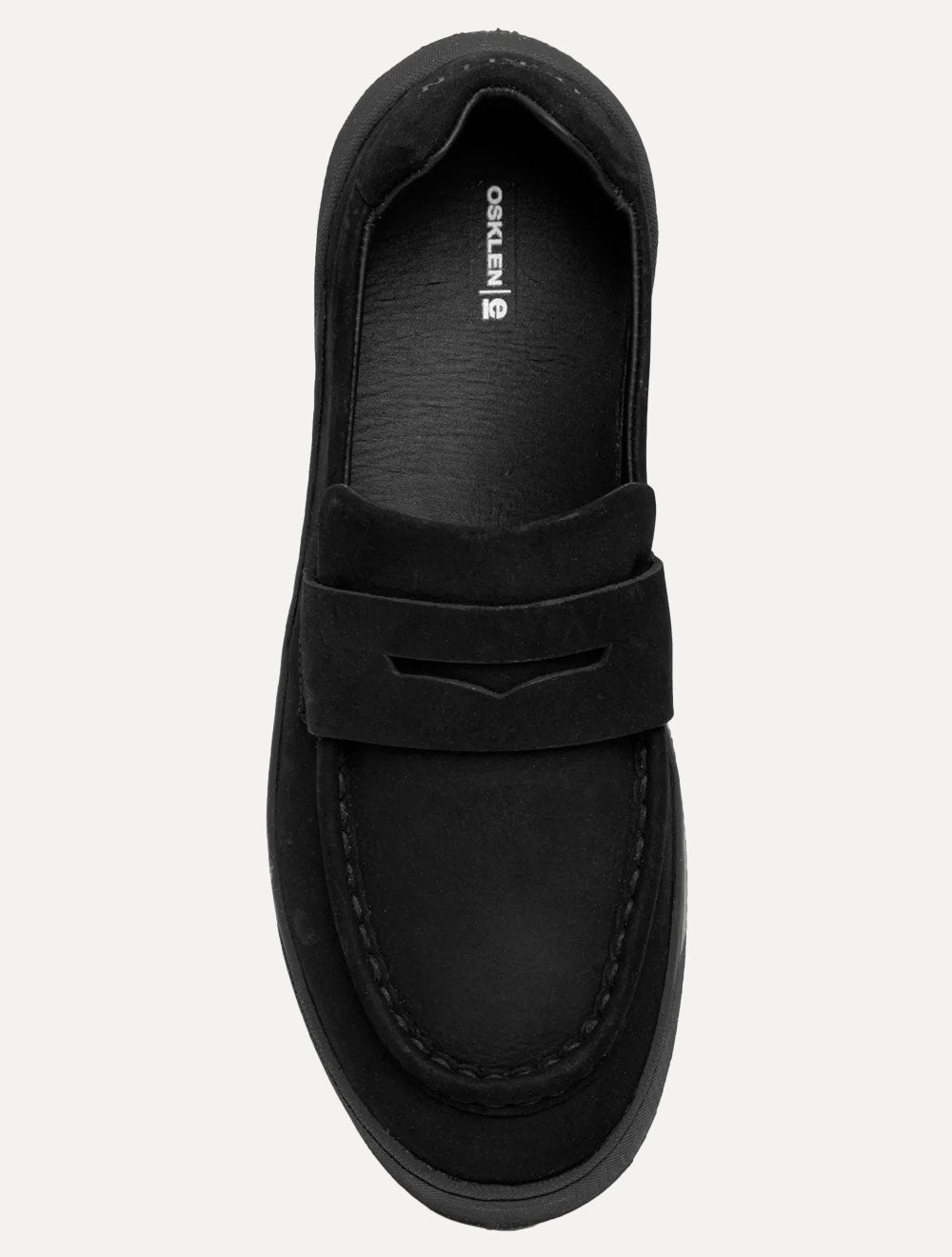 Tênis Osklen Masculino Slip On Soho Black Sole Preto