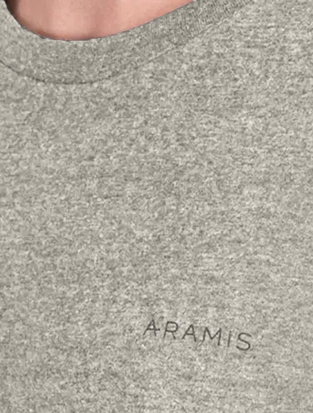 Camiseta Aramis Masculina Eco Lisa Dark Icon Cinza Mescla