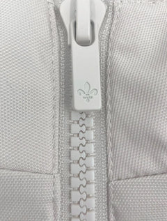 Jaqueta Dudalina Masculina Bomber Texturizada Recortes Cáqui Claro