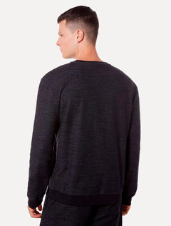 Blusa John John Masculina Reto Industry Logo Preta