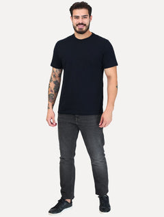 Calça Tommy Hilfiger Jeans Masculina Regular Fit Mercer Arcade Grey Cinza Escuro
