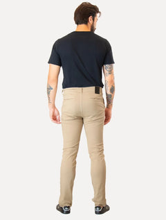 Calça Aramis Masculina Chino Color Basica Tag Areia