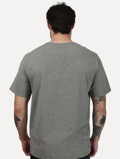 Camiseta Dudalina Regular Fit Listras Cáqui Escuro