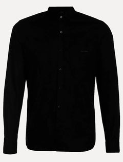 Camisa John John Masculina New Slim Logo Preta