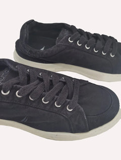 Tênis Nautica Masculino Texitil Logo Fanton Preto