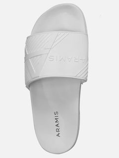 Chinelo Aramis Masculino Slide ARM1135 Texture Branca