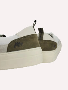 Tênis Aeropostale Masculino Casual Aero 87 NYC Militar/Off-White