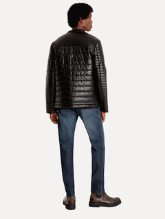 Calça Ellus Jeans Masculina Skinny Indigo Black Tag ET Zetex Clara