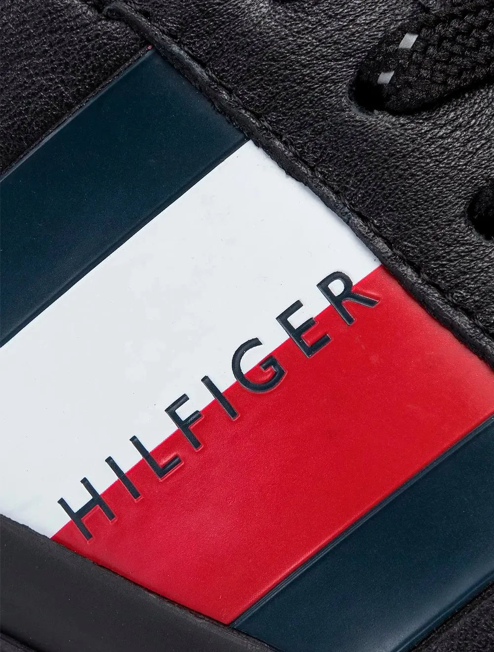 Tênis Tommy Hilfiger Masculino Couro Dino Black Preto