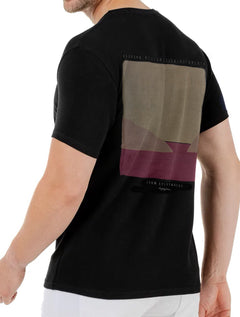 Camiseta King & Joe Masculina Slim Respira Preta