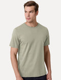 Camiseta Dudalina Masculina Essentials Mono Logo Verde Claro