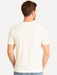 Camiseta King & Joe Masculina Cotton Premium Flex Off White