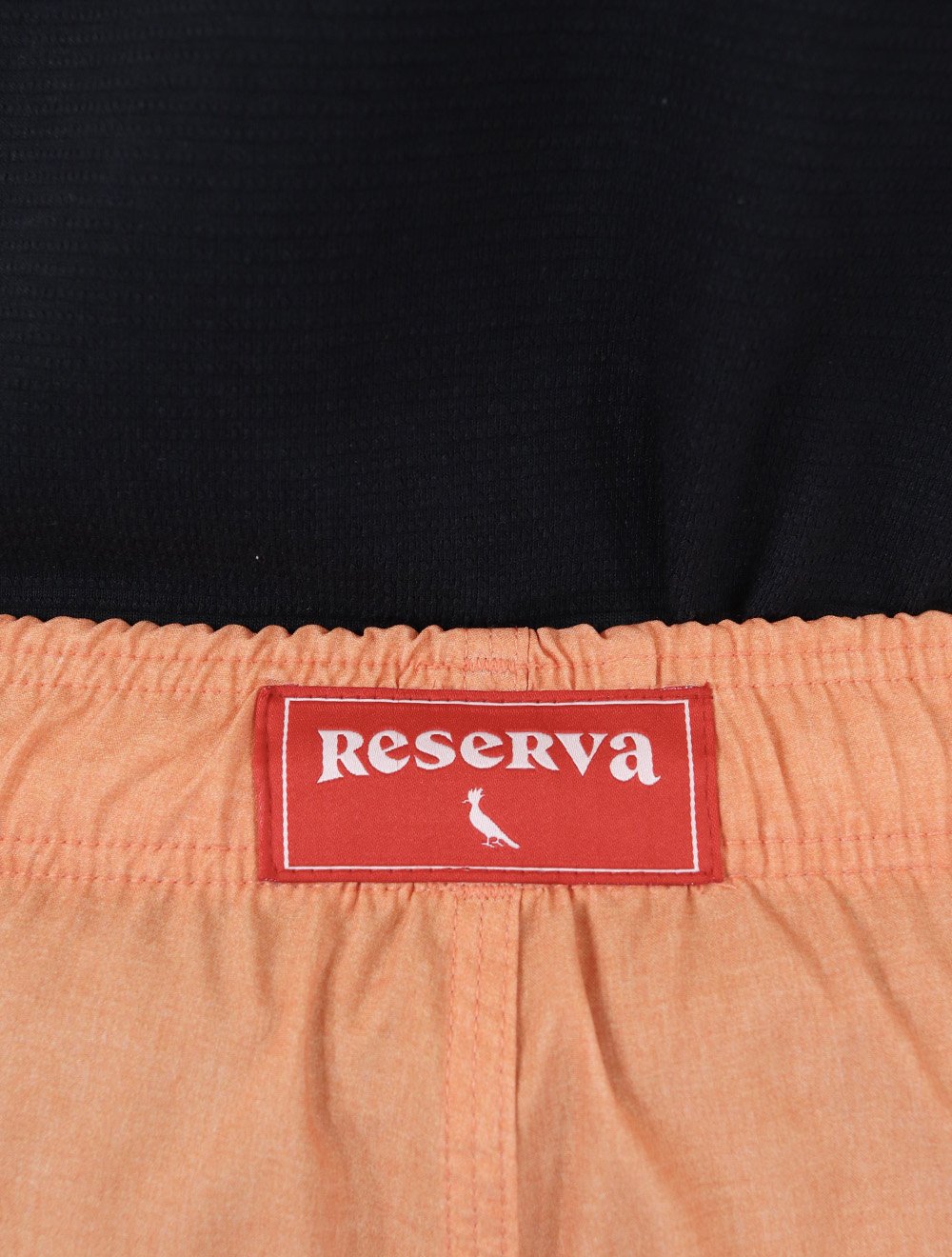 Short Reserva Masculino Beachwear Basico Textura Laranja
