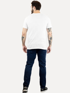 Camiseta Osklen Masculina Slim Light E-basics II Branca
