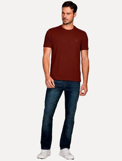 Camiseta Aramis Masculina Basic Lisa Light Icon Marrom Médio