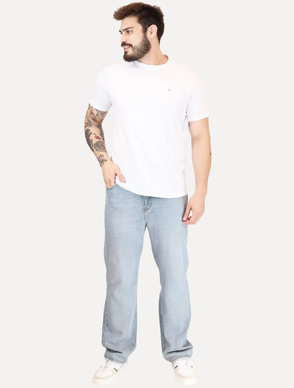 Calça Tommy Jeans Masculina Regular Straight Otis Clara