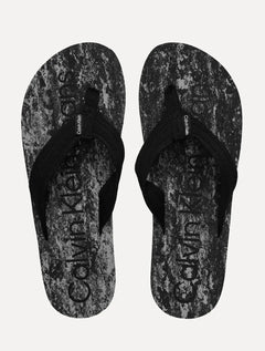 Chinelo Calvin Klein Jeans Masculino Cadarço Basic Preto
