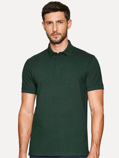 Polo Aramis Masculina Piquet Colorfix Mono Verde Militar