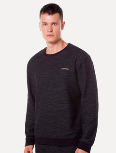 Blusa John John Masculina Reto Industry Logo Preta