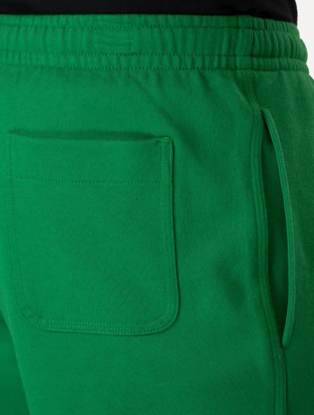 Bermuda Lacoste Moletom Masculina Logo Croco Verde